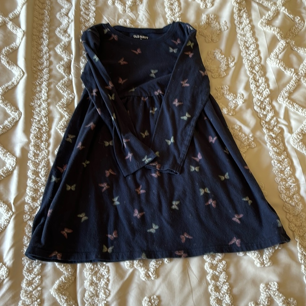 Old Navy long sleeve butterfly dress!